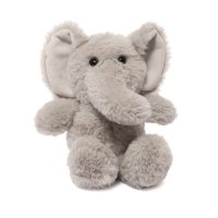 TE515-G: 15cm Grey Elephant Toy